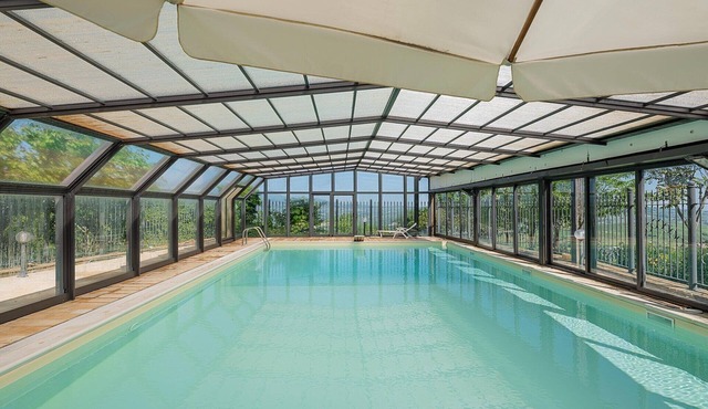Villa in Marche with Pool & Mountain Views
