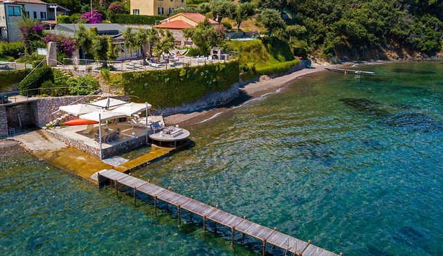Villa Le Grotte on the sea Elba Island