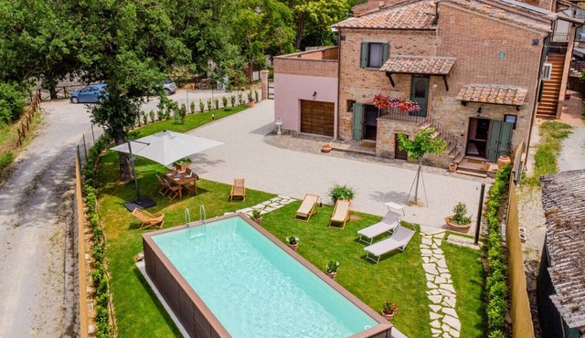 Villa nella campagna toscana con SPA