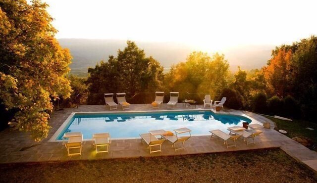 Villa Pruneto with pool in the Tuscanian hills
