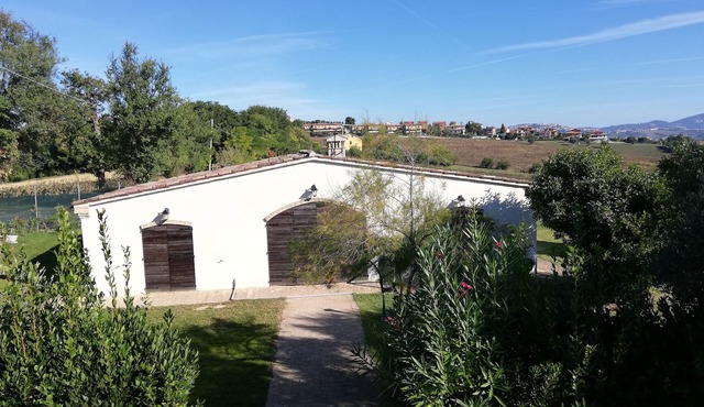 Villetta with garden for 6 persons
