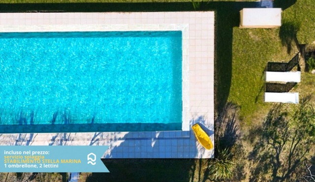VIVA3 - Numana, large three-room apartment in villa with swimming pool