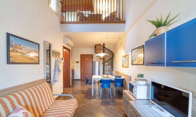 Bibione Pineda Apartment | Spacious apartment on 2 levels with balcony