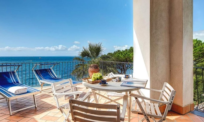 Massa Lubrense Villa | Villa Del Mar in Massa Lubrense