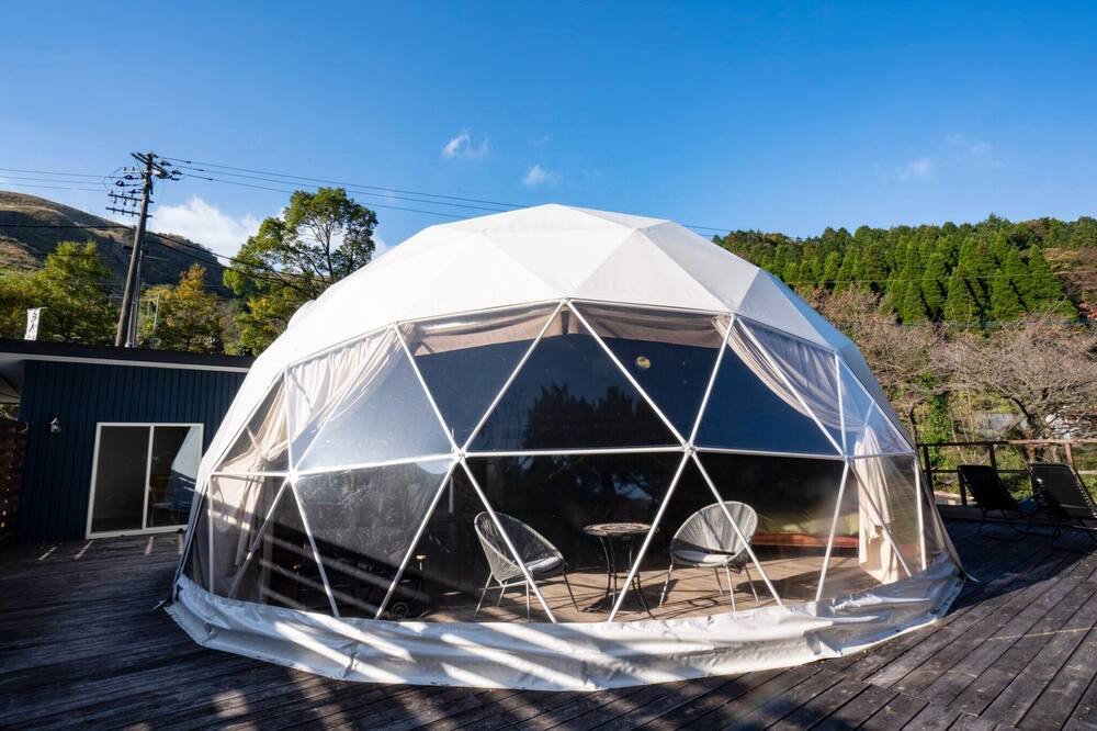 Aso RV Rental | Kishimadake Big Dome Tent / Aso City Kumamoto