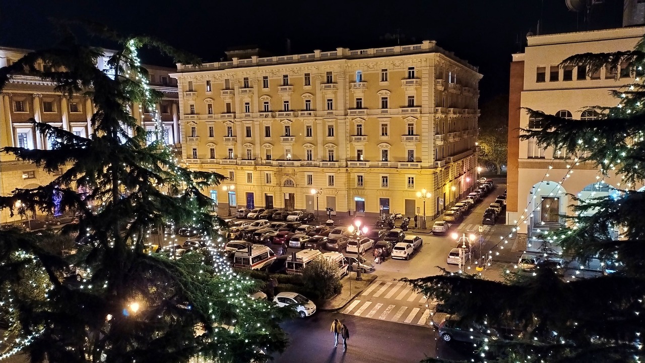 Photo of Buildings in Historical Downtown Salerno