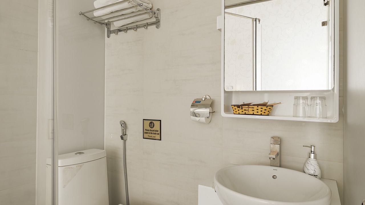 Photo of Bathroom in Hanoi Backpacker Quarter