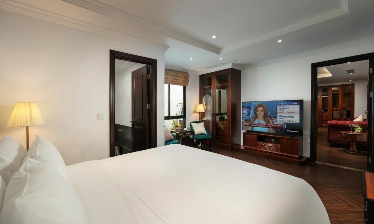 Photo of Bedroom in Hanoi Backpacker Quarter
