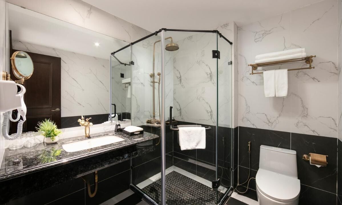 Photo of Bathroom in Hanoi Backpacker Quarter