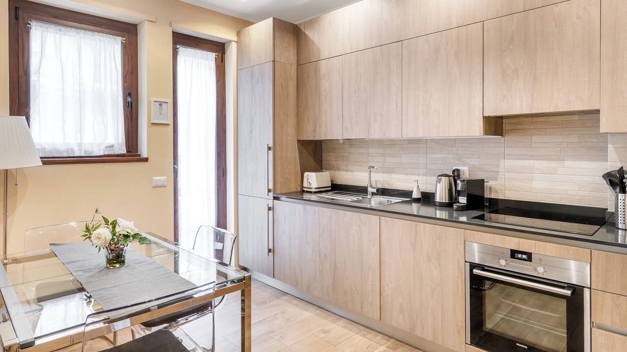 Photo of Kitchen in Quartiere XIII Aurelio