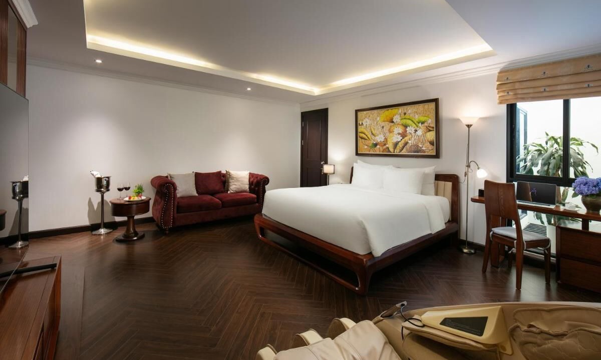Photo of Bedroom in Hanoi Backpacker Quarter