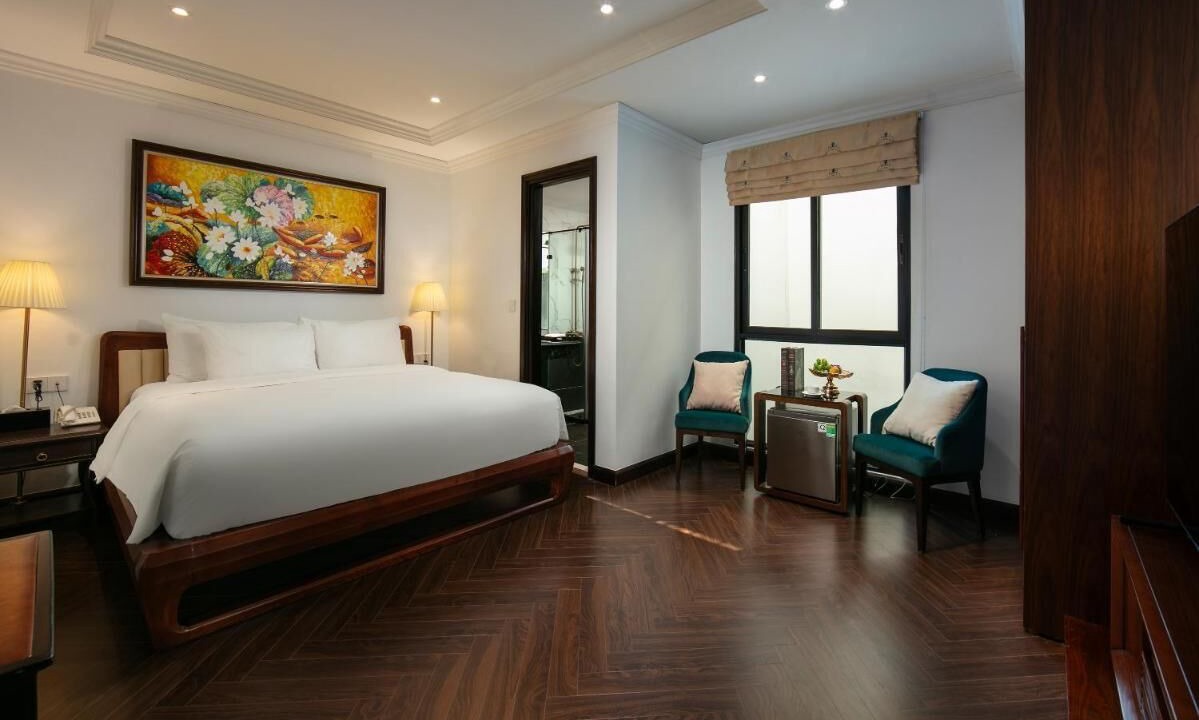 Photo of Bedroom in Hanoi Backpacker Quarter