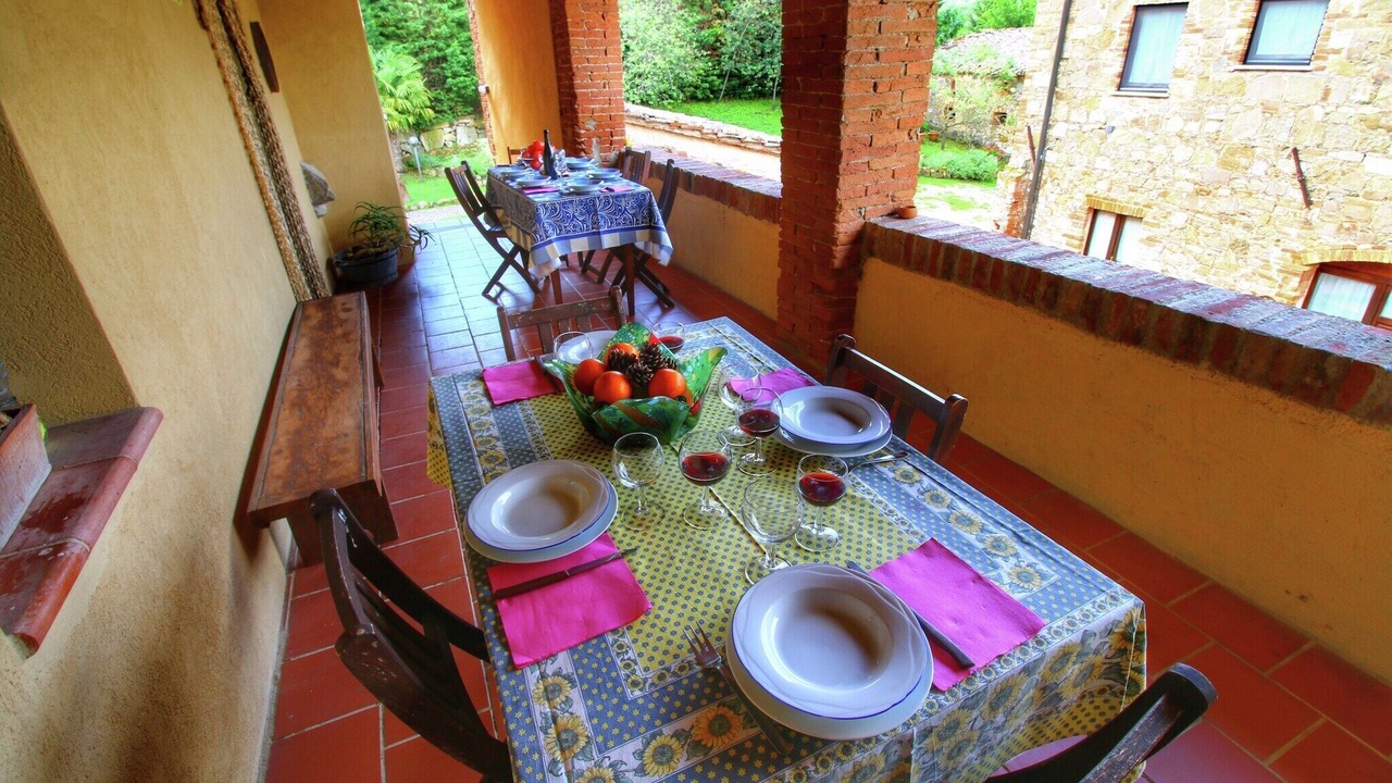 Photo of Patio Balcony in Castiglione d'Orcia