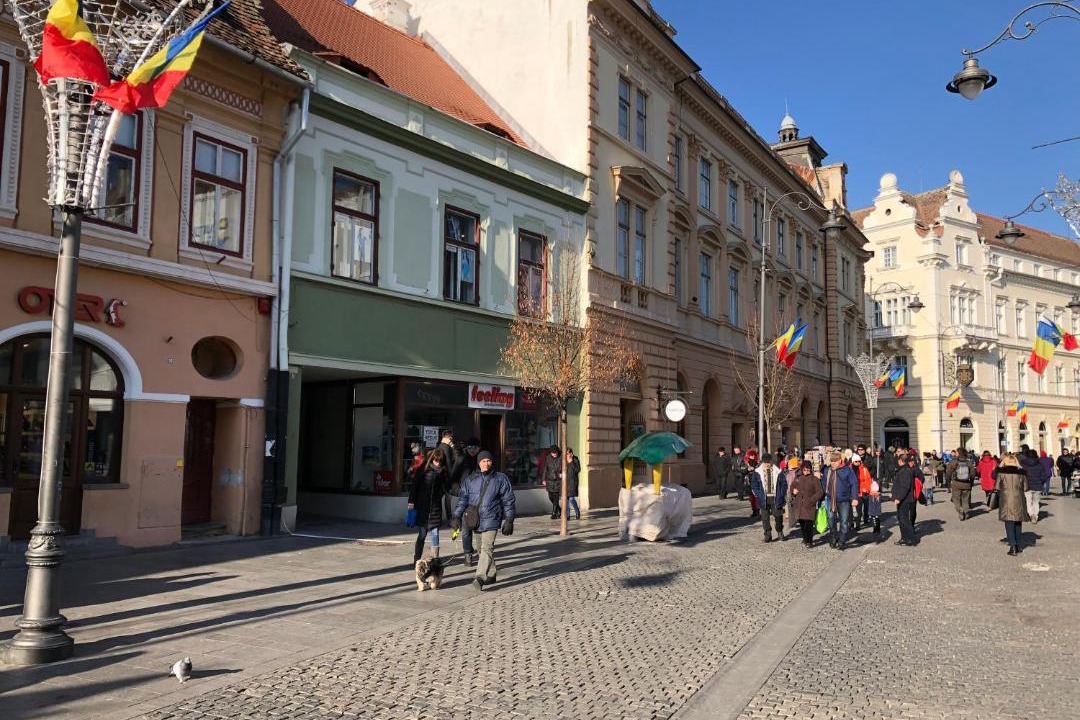 Photo of Buildings in Sibiu Old Town