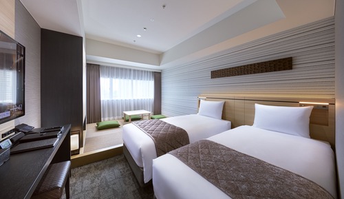 Twin Room, Non Smoking (with Tatami Area)