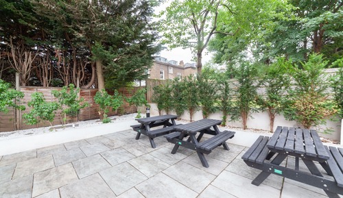 Studio with Garden View