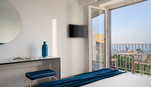 Deluxe Double Room, Balcony, Sea View