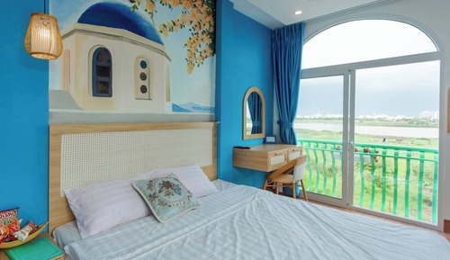 Deluxe Double Room, Balcony, City View