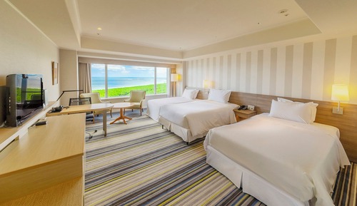 Deluxe Triple Room, Multiple Beds, Non Smoking, Ocean View