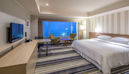 Deluxe Double Room, 1 King Bed, Non Smoking, Ocean View