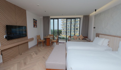 Deluxe Twin Room, Beach View