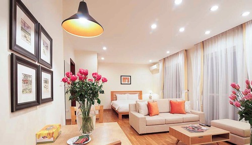 Standard Studio Suite, 1 King Bed, Bathtub, City View