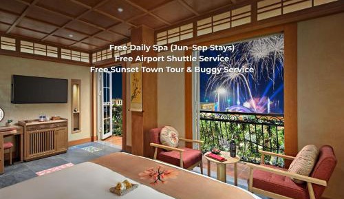 Harutsuki, Panorama Ocean View, 1 King Bed with Bathtub & 2 Balconies