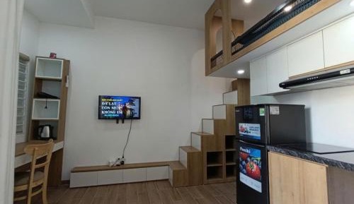 Studio with Balcony