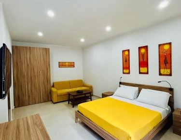 One-Bedroom Apartment with Garden
