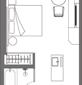Specialty King Room with City View - Top Floor