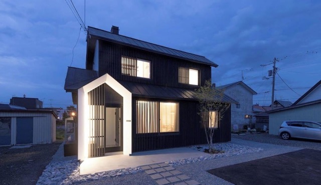 A luxurious inn with a monochrome theme10 minutes /Kamikawagun Hokkaidō